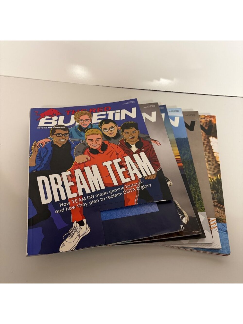 The Red Bulletin Magazine Collection US 2021 Editions Jan-Aug Bundle